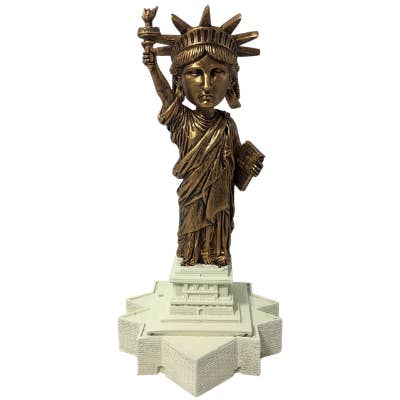 National Bobblehead Hall of Fame and Museum - Wholesale Decorative Figurine - Statue of Liberty National Anthem Singing Bobbleheads