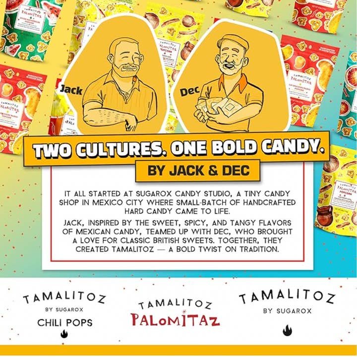 Sugarox Candy Studio LLC - Wholesale Popcorn - Churro and Spicy Mexican Hot Chocolate Palomitaz Popcorn 3