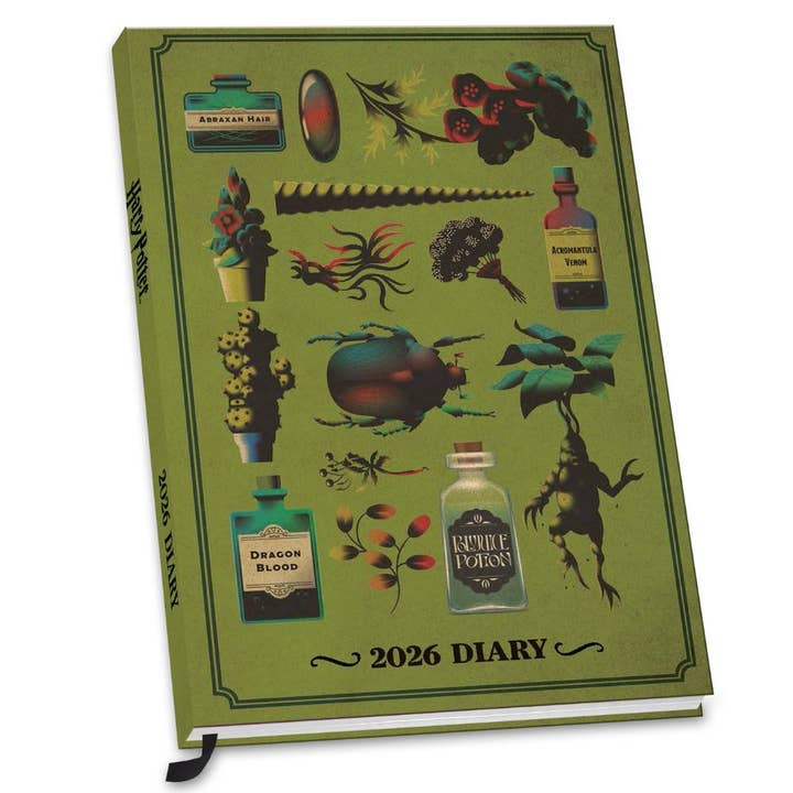 HARRY POTTER MOVIE 2026 A5 DIARY for wholesale by Danilo Promotions Ltd