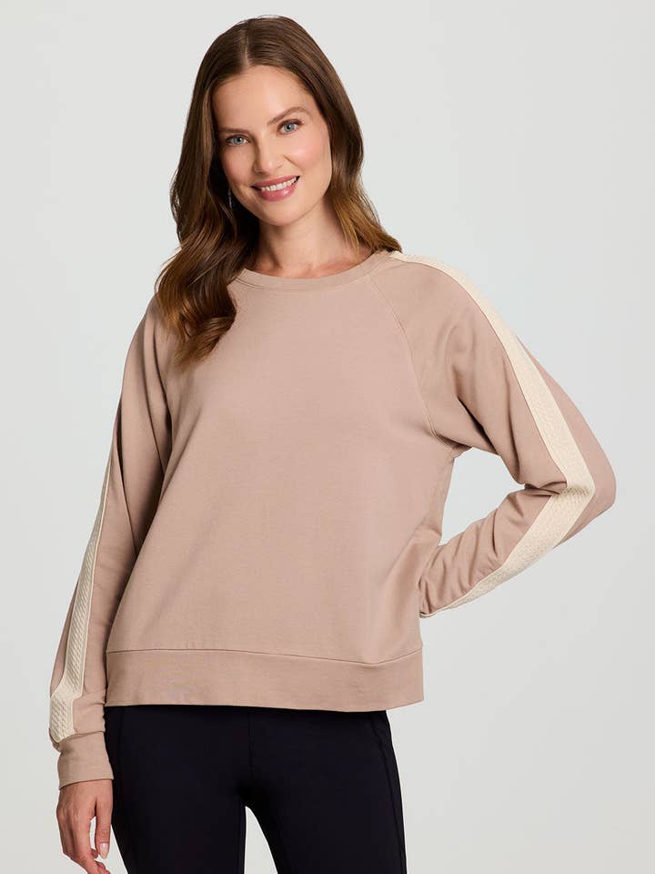 Pullover Accogliente con Bordo all'Uncinetto per la vendita all'ingrosso da parte di RBX Active