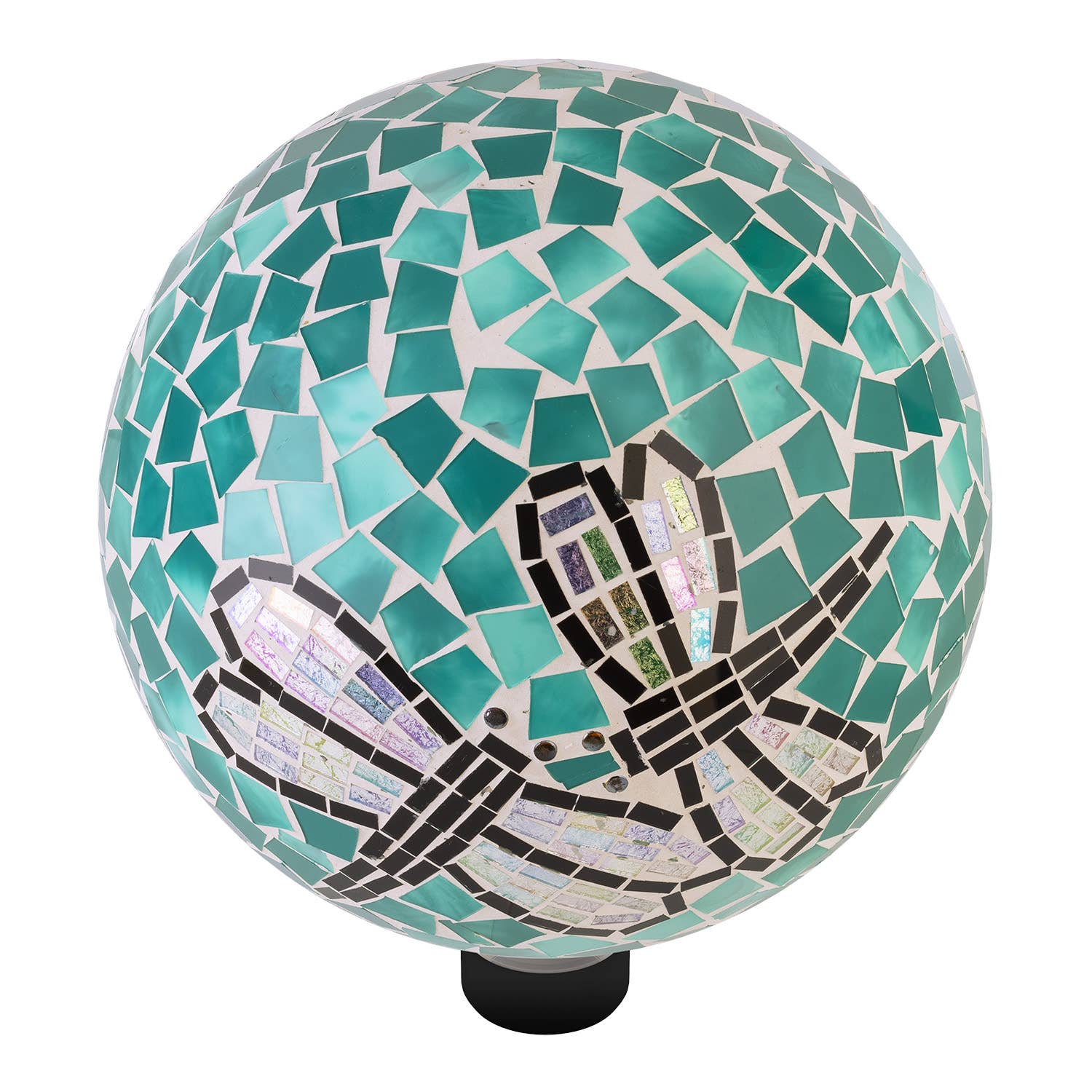 Alpine Corporation - Wholesale Outdoor Ornament/Decor - Alpine Corporation 10" Mosaic Dragonfly Duo Gazing Globe7