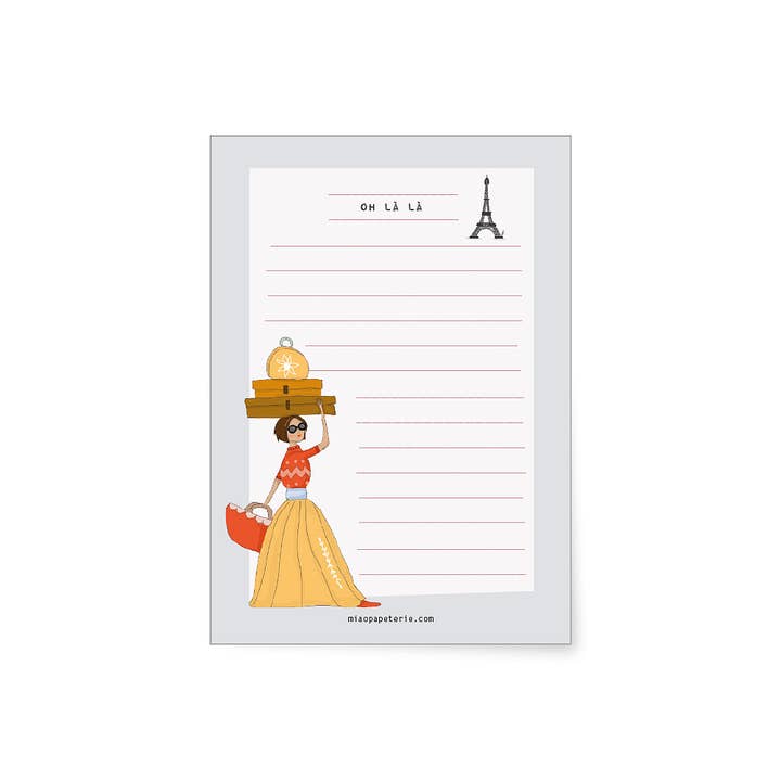MIAO Papeterie - Wholesale Notepad - Ohlálá list | Block A6