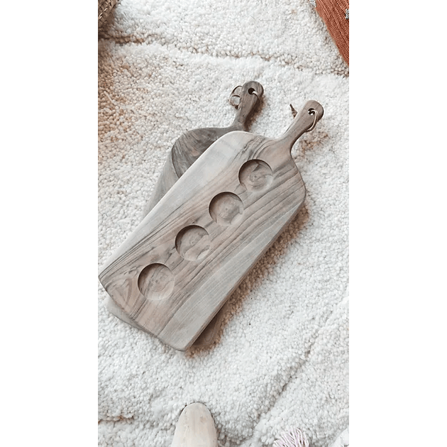 High crafty - Wholesale Cheese Board - Walnut Wood Aperitif Board | Handmade Moroccan Charcuterie P0