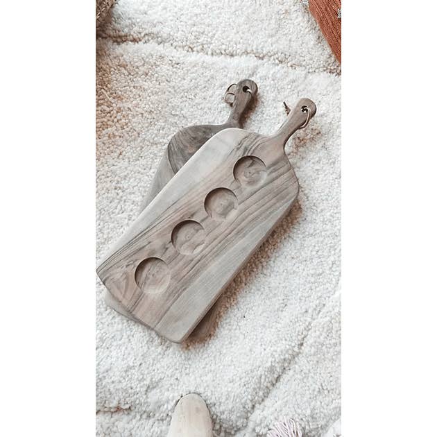 High crafty - Wholesale Cheese Board - Walnut Wood Aperitif Board | Handmade Moroccan Charcuterie P