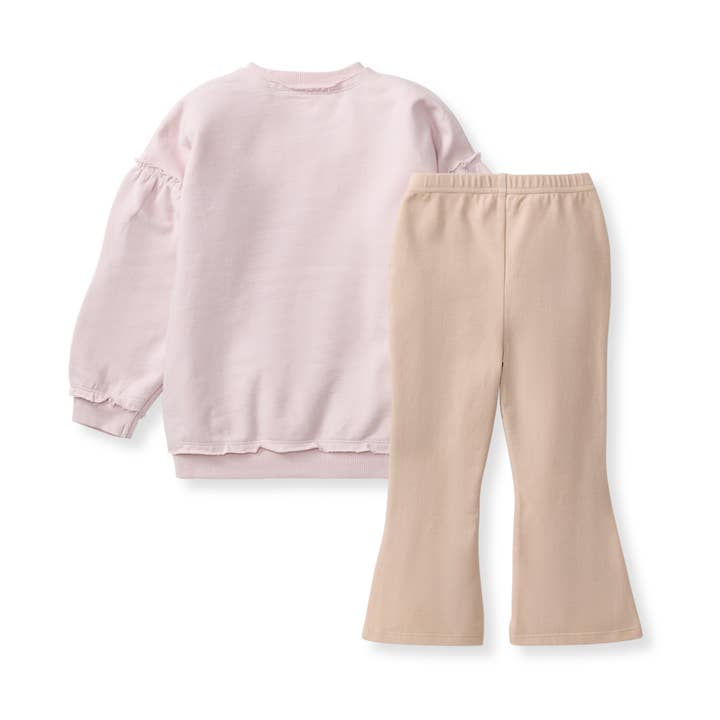 Soft Violet Baby Girl Sweatshirt Set
 for wholesale on Faire1