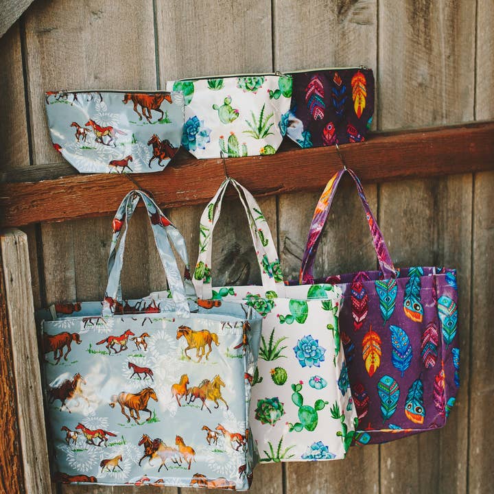 My Favorite Chicken – wholesale Bärkasse - Dam – Fluffy Layers™ PVC-väska i countrystil7