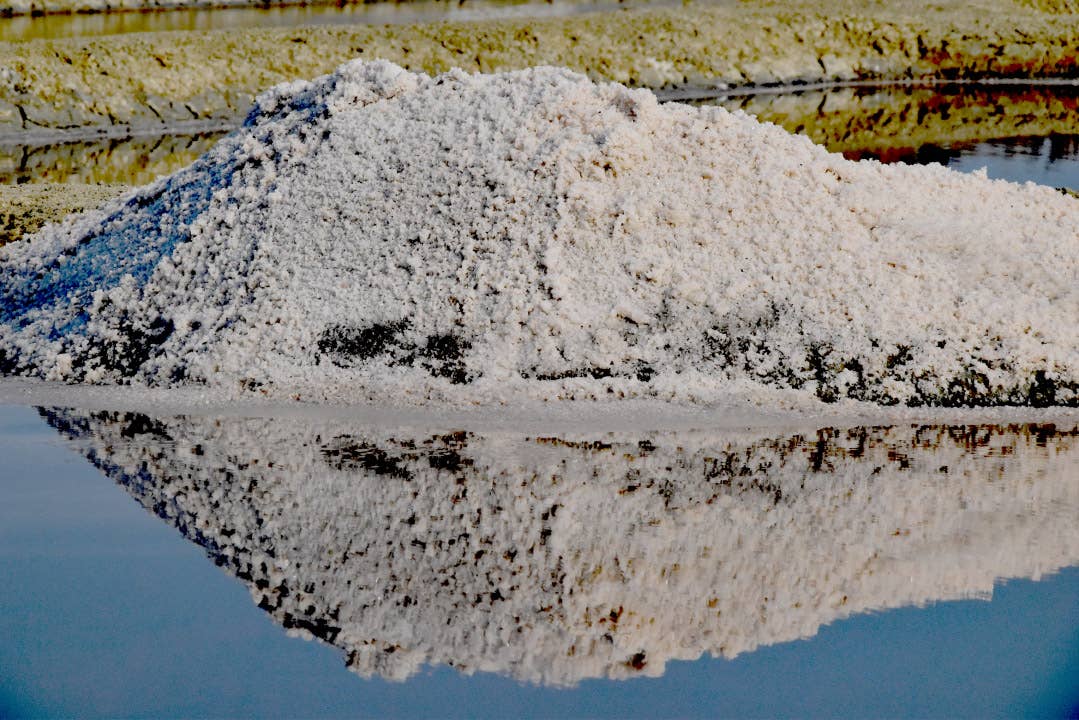 Artisans du sel – wholesale Salt – Guérande-salt i tryckt återanvändbar bomullspåse 500 g3