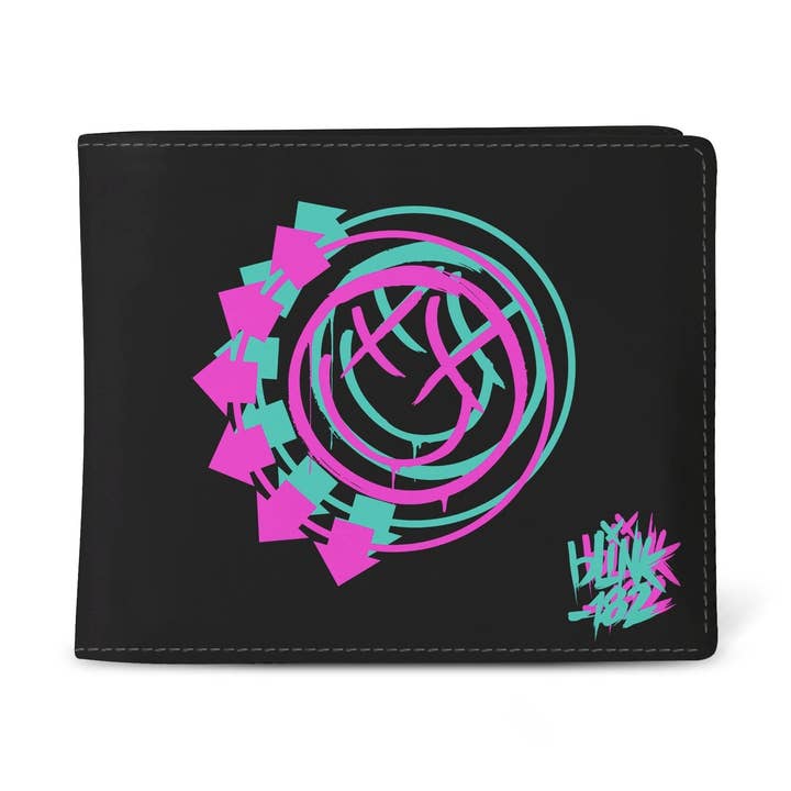 Rocksax Blink 182 Wallet - Smile for wholesale by ROCK INDUSTRIES EUROPE LIMITED