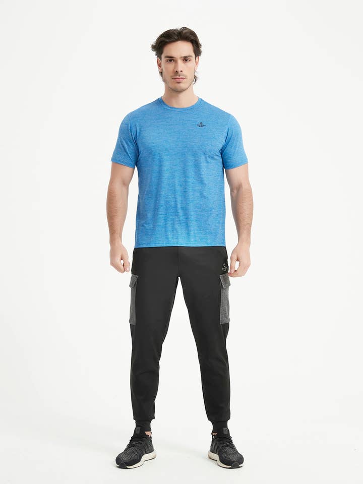 Men's Short Set-In Sleeved Crew Neck T-Shirt for wholesale by Neyo