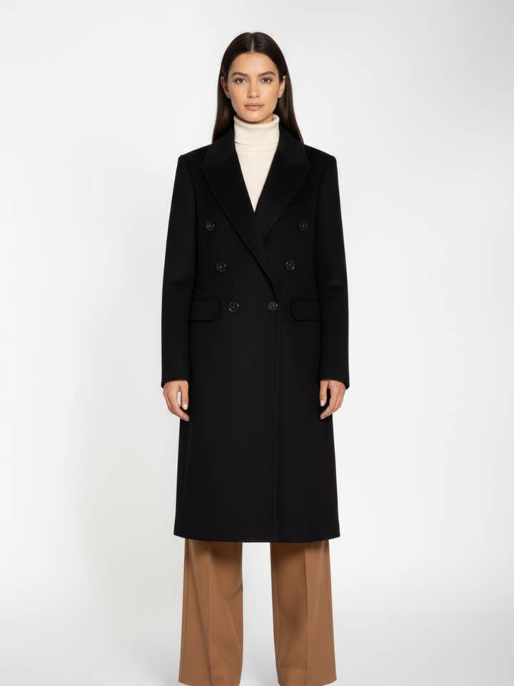 Manteau femme RICANO « Claudia » – Croisé avec col à revers pour la vente par Ricano