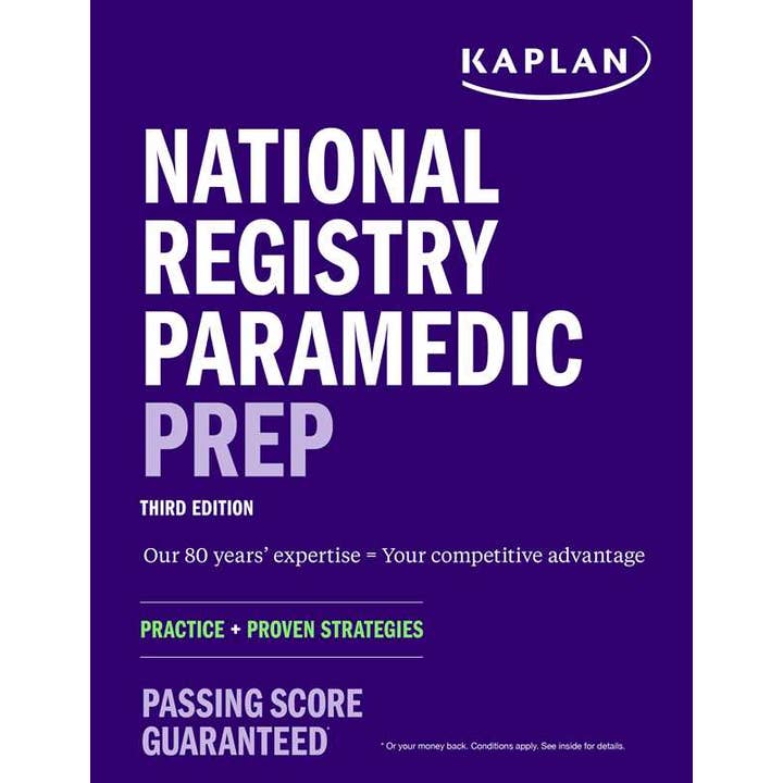 National Registry Paramedic Prep: Study Guide + Practice + Proven Strategies by Kaplan Medical for wholesale by Simon & Schuster