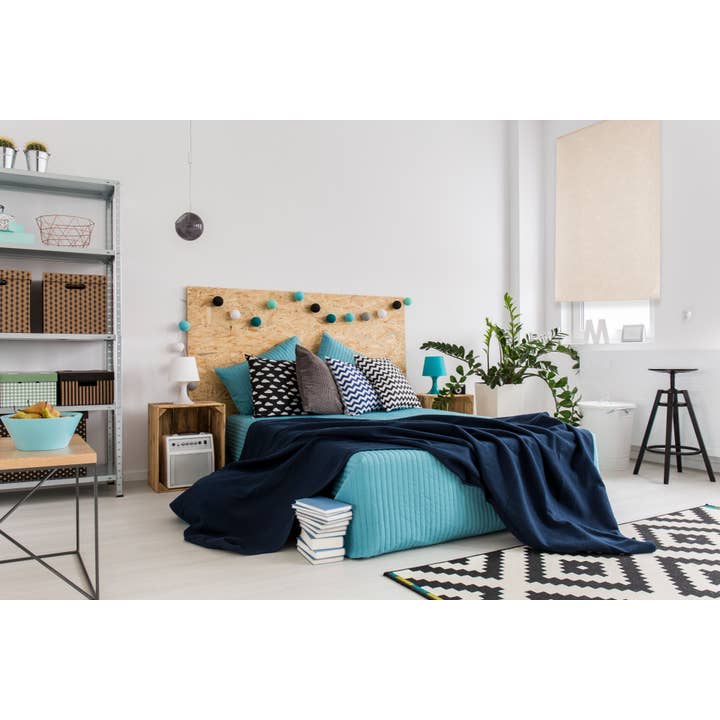 Beige Estor Enrollable Transucido Selene de venta al por mayor en Faire