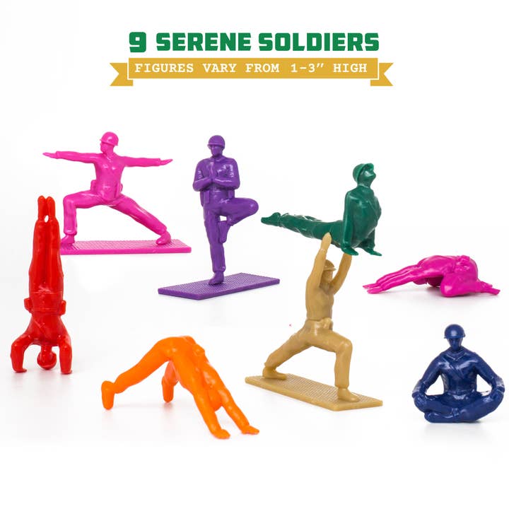 Humango - Wholesale Figurine Toy - Kids - Rainbow Yoga Joes
