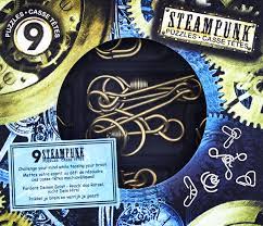 HQ Kites & Designs - Vente Jeu de réflexion – adulte - Ensemble d'Exposition de Puzzles Steampunk2