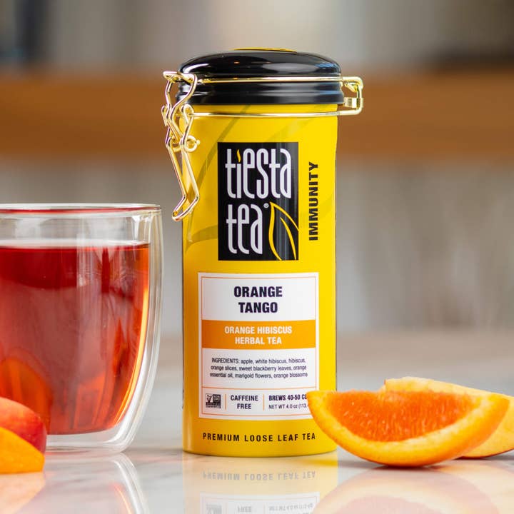 Tiesta Tea Company - Wholesale Loose tea - Orange Tango - Orange Hibiscus Herbal Tea1