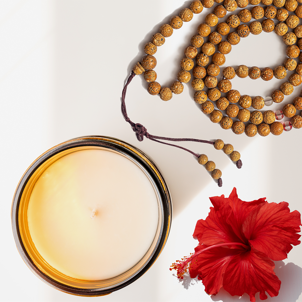 Art&Ode - Wholesale Jar/Filled Candle - Holiday Gift for A New Year 2025 Candle with Hibiscus Aroma 4