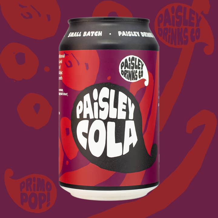 Paisley Drinks Co & Williams Brothers Brewery – wholesale Soda/carbonated drink – Paisley Cola