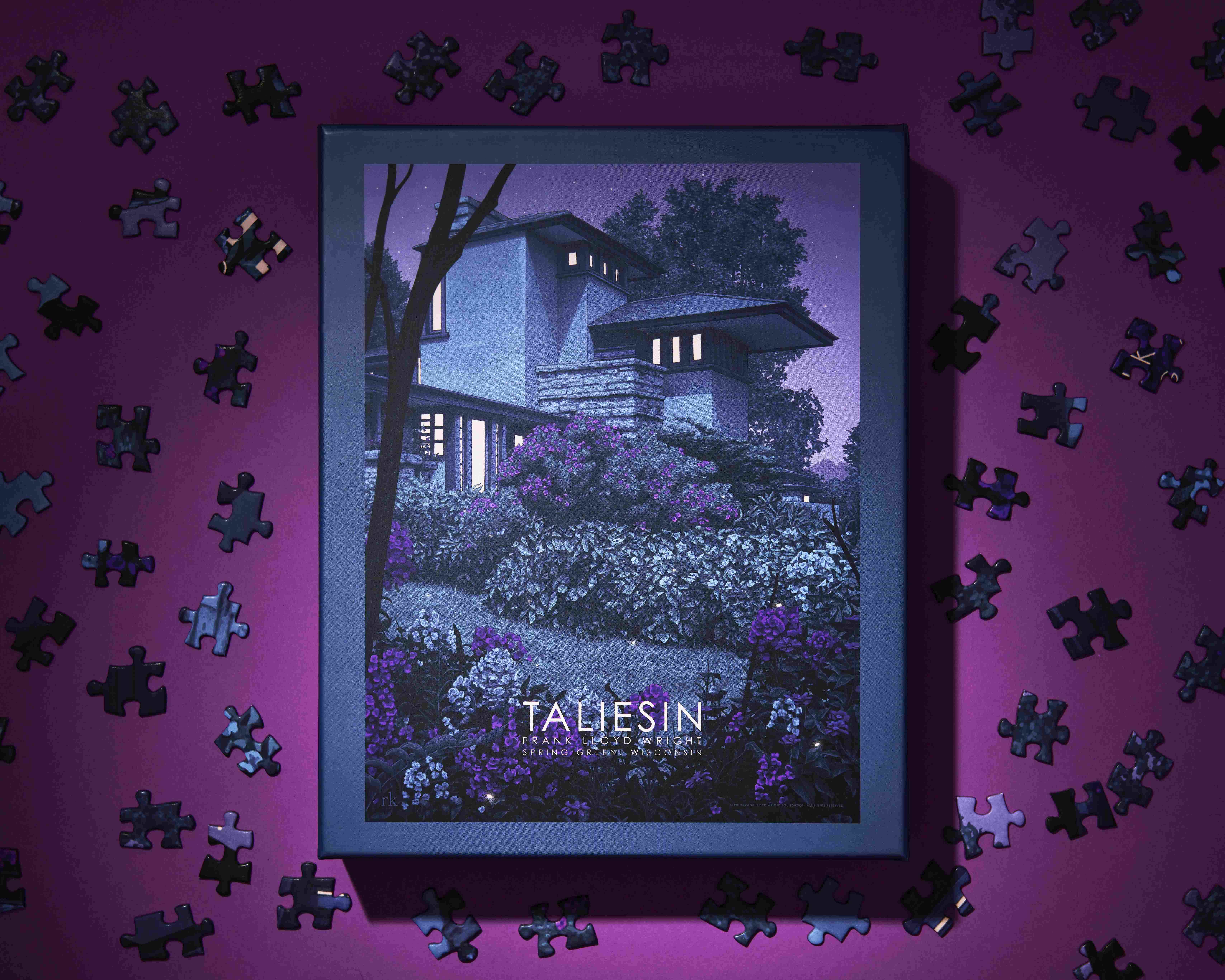 SCB - Wholesale Puzzle - Adult - Frank Lloyd Wright Collection: Taliesin Puzzle5