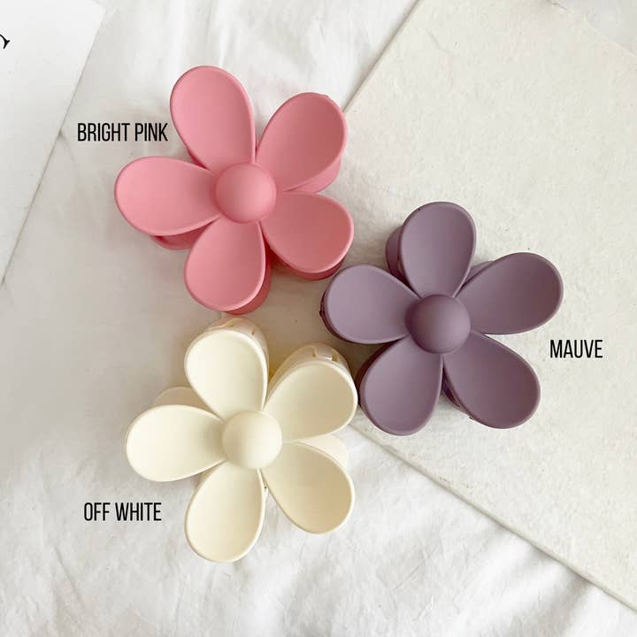 LoveLina - Wholesale Hair Clip - Women's - Flower 3-Inch Hair Clips - AVA