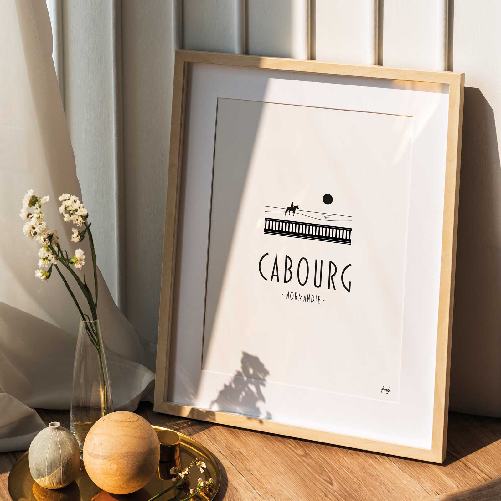 Frindji - Wholesale Poster - Cabourg City Poster2