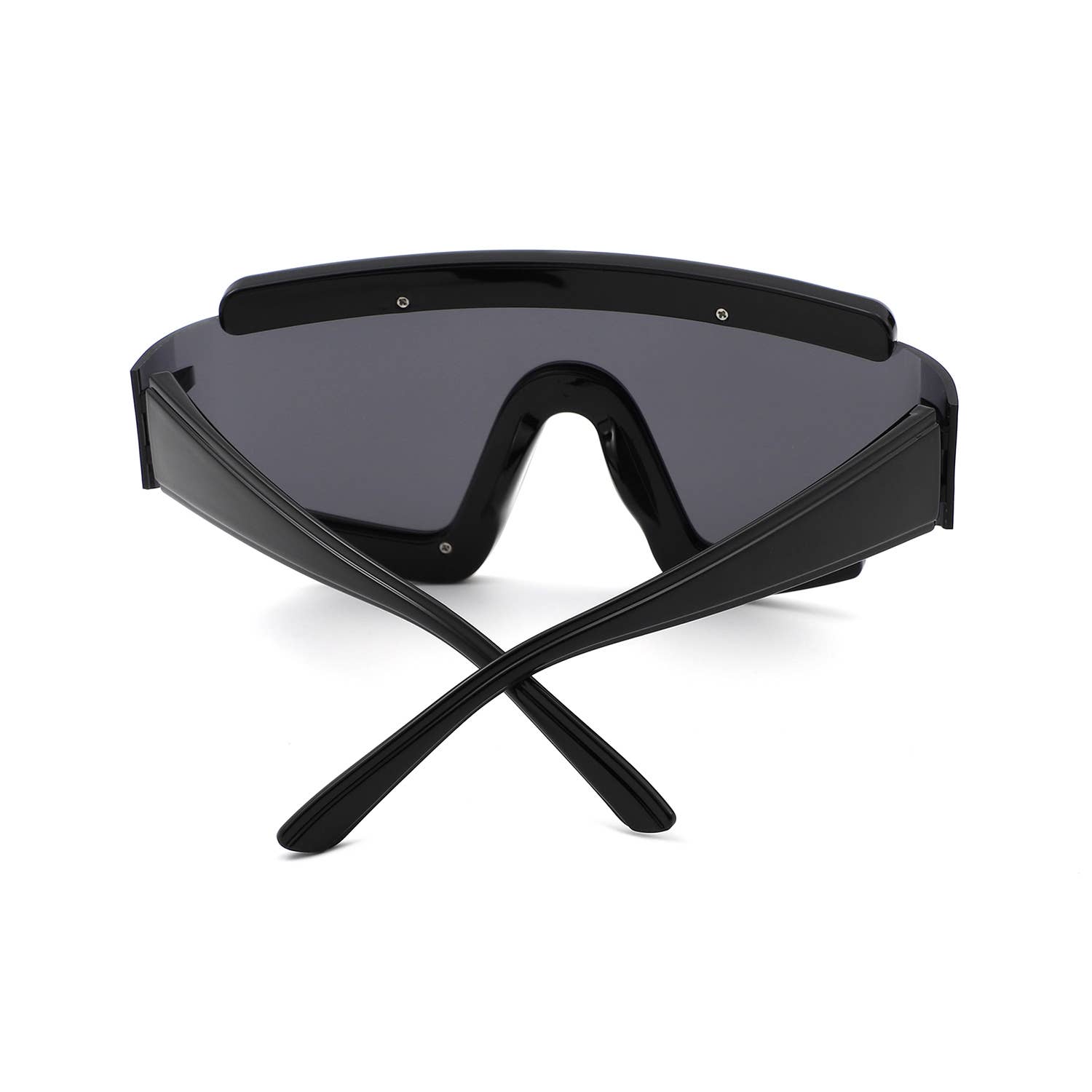 Cramilo Eyewear - Wholesale Sunglasses - Unisex - Oversize Futuristic Shield Wraparound Visor Sunglasses3