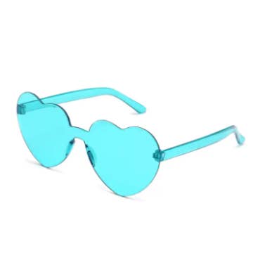 Sunshine & Glitter - Wholesale Sunglasses – Women's - Heart Shaped Sunglasses