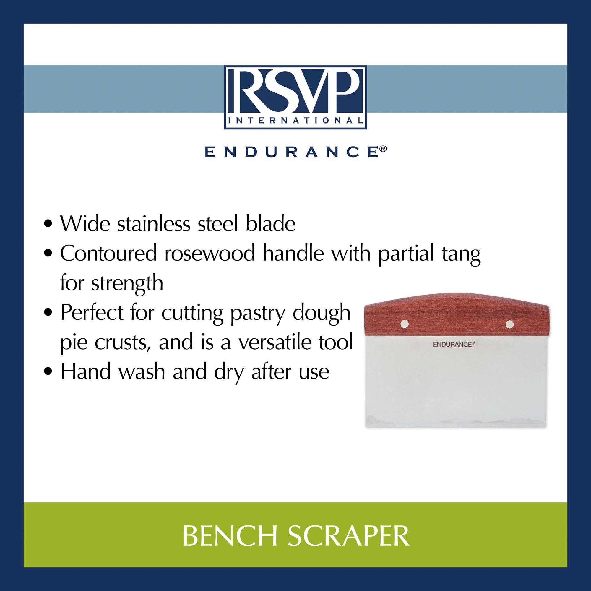 RSVP International - Wholesale Kitchen Tool/Gadget - Bench Scraper4