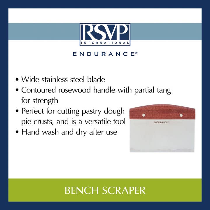 RSVP International - Wholesale Kitchen Tool/Gadget - Bench Scraper4