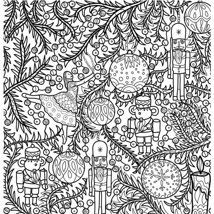 Denali & Co. - Wholesale Coloring Book - Adult - Abundance: A Coloring Book for Dancers