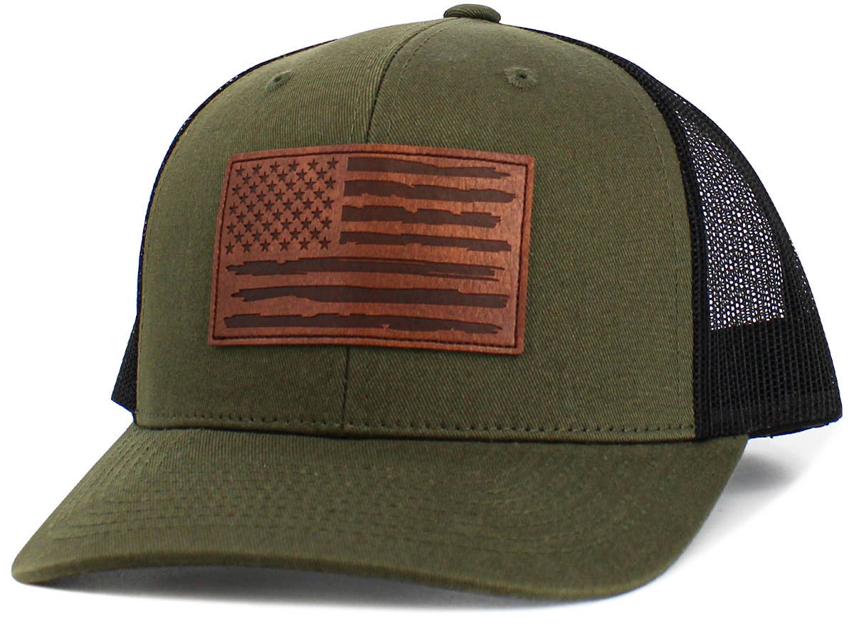 KBETHOS - Wholesale Trucker Hat - Unisex - Flag Patch Mesh Ballcap5