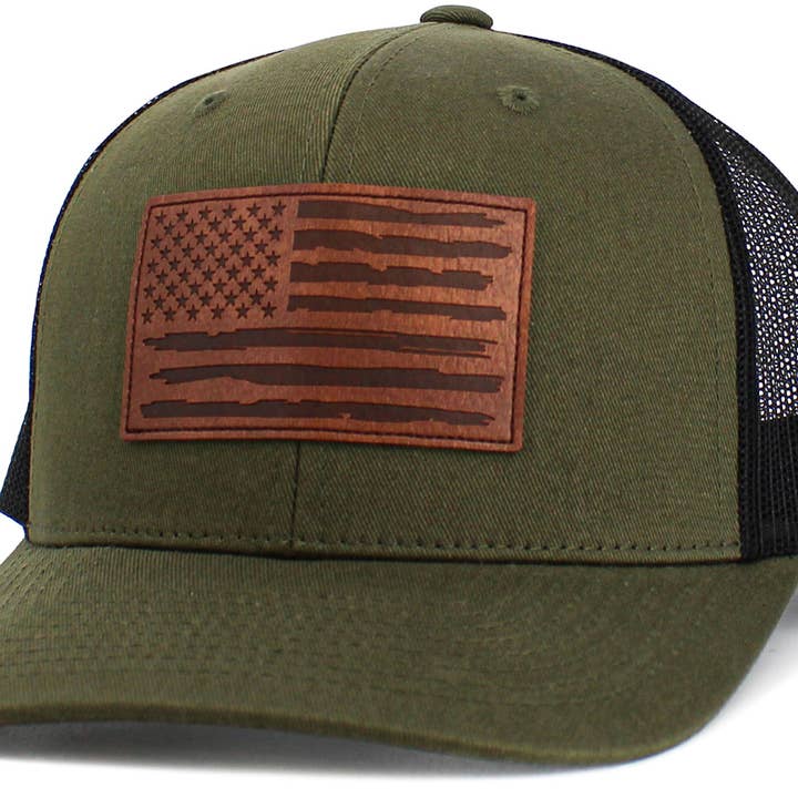 KBETHOS - Wholesale Trucker Hat - Unisex - Flag Patch Mesh Ballcap5