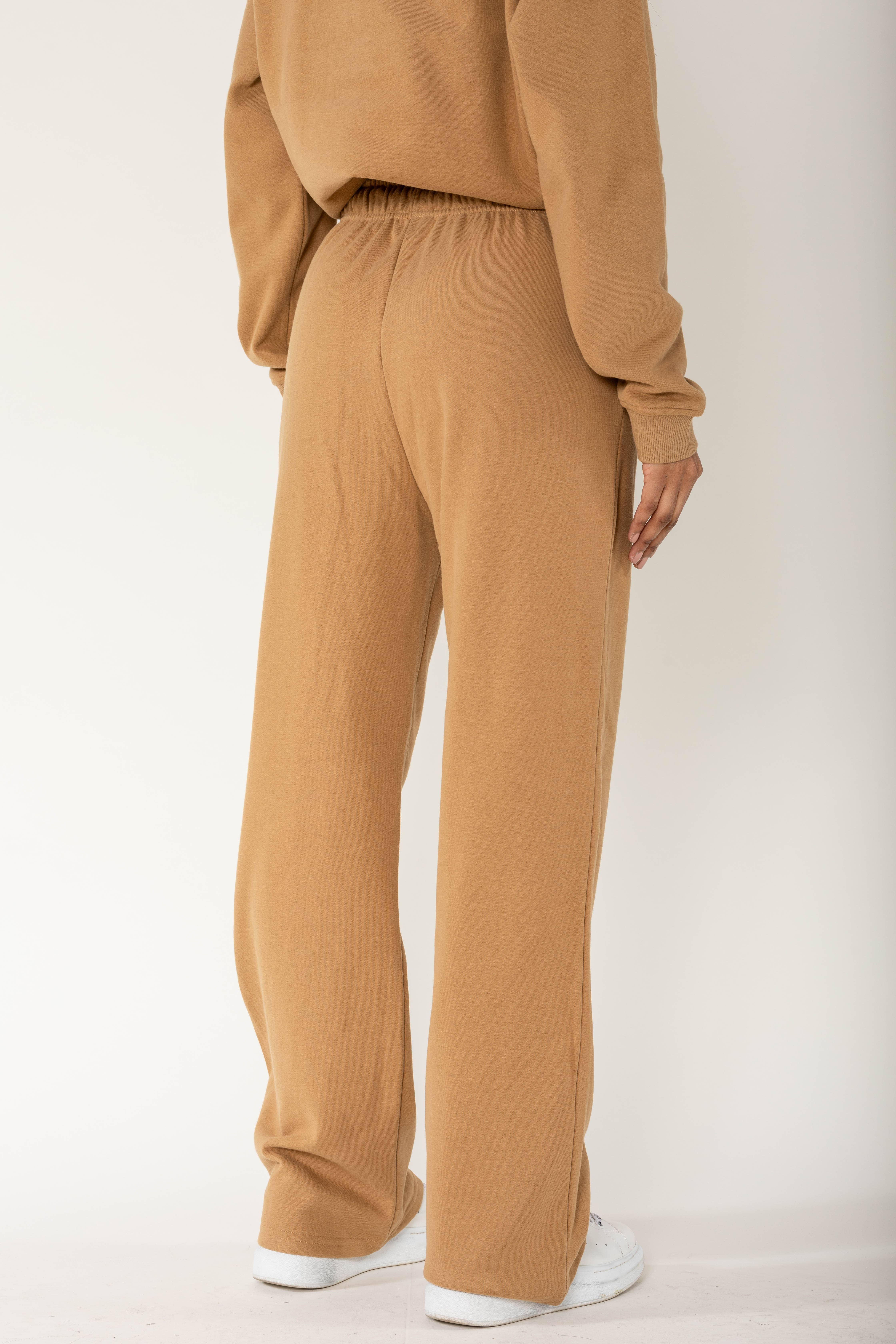 Nina Carter - Wholesale Lounge Sweatpants/Joggers - Women's - F023 loungewear sport flared fleece joggers14