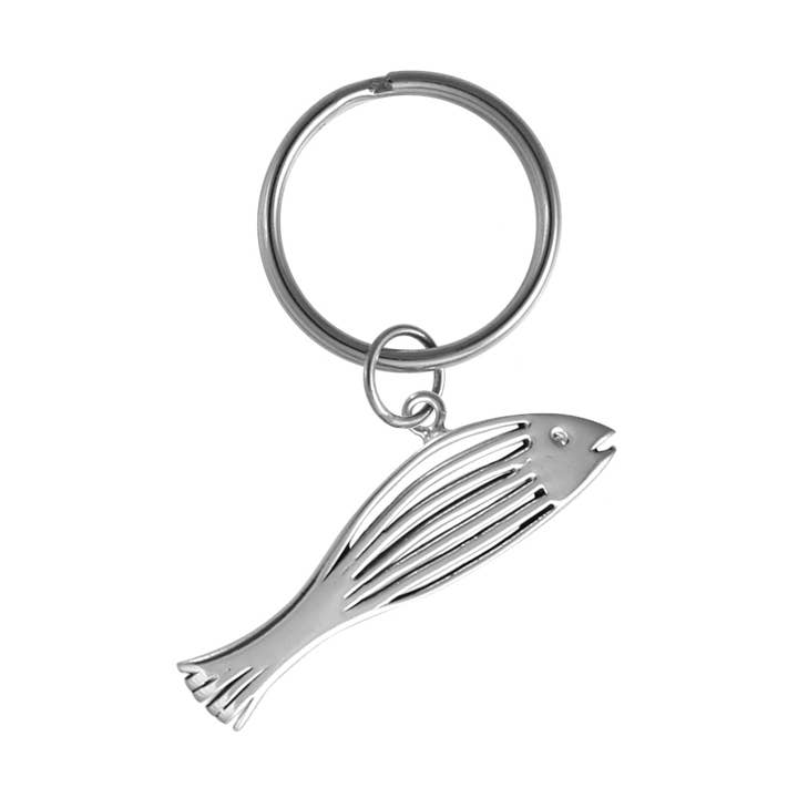 Philip Simmons bas nyckelring för wholesale av G2 Silver