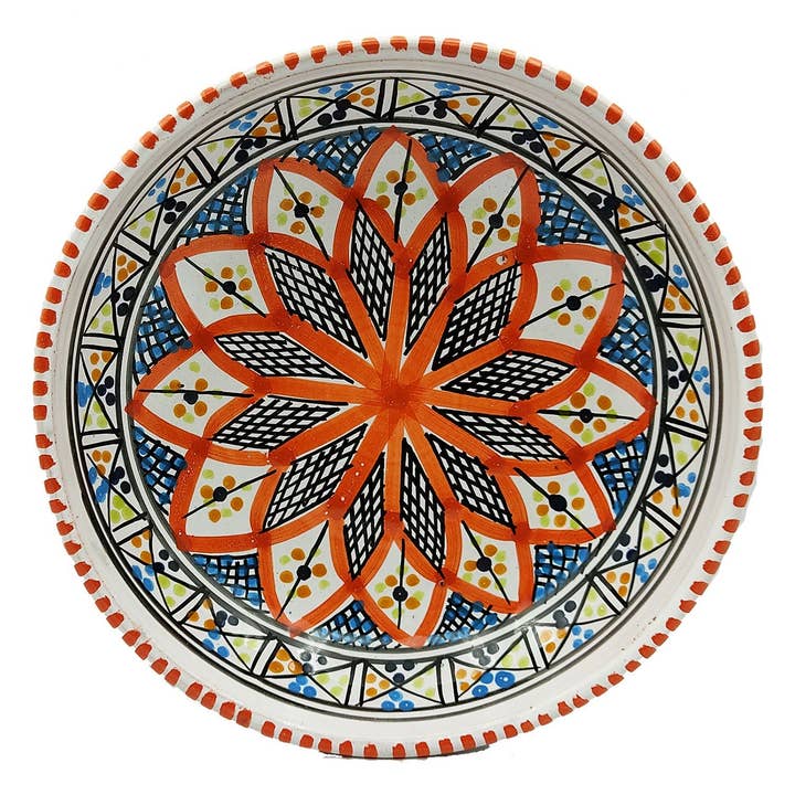 Etnico Arredo – wholesale Serving plate – Ethnic Tunisian Moroccan Moroccan Ceramic Plate Furniture 0611200916