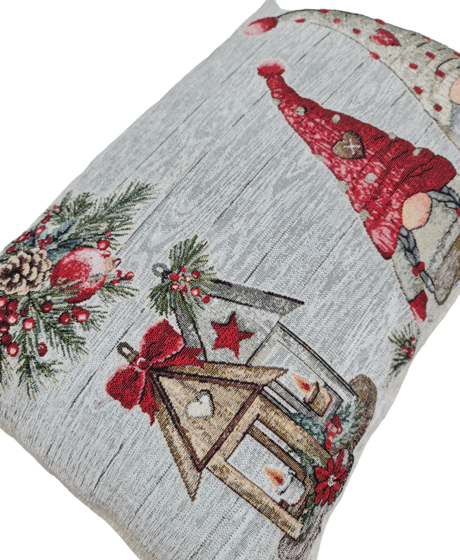 Lunaria Lab – wholesale Throw/decorative pillow – Elf Couple Christmas Pillow Case 3