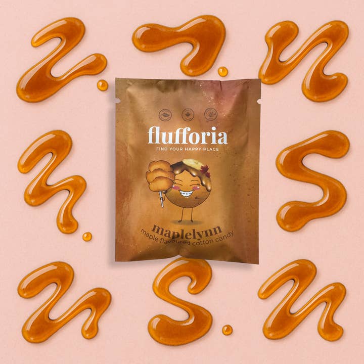 Flufforia | Cotton Candy Spun Smarter - Wholesale Cotton Candy - Maplelynn | Organic All Natural Maple Flavored Cotton Candy