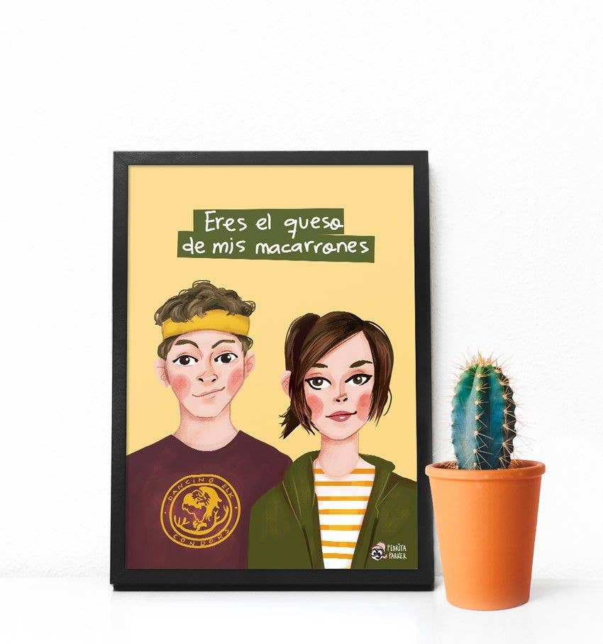 Pedrita Parker - Wholesale Art Print - Macaroni and cheese sheet