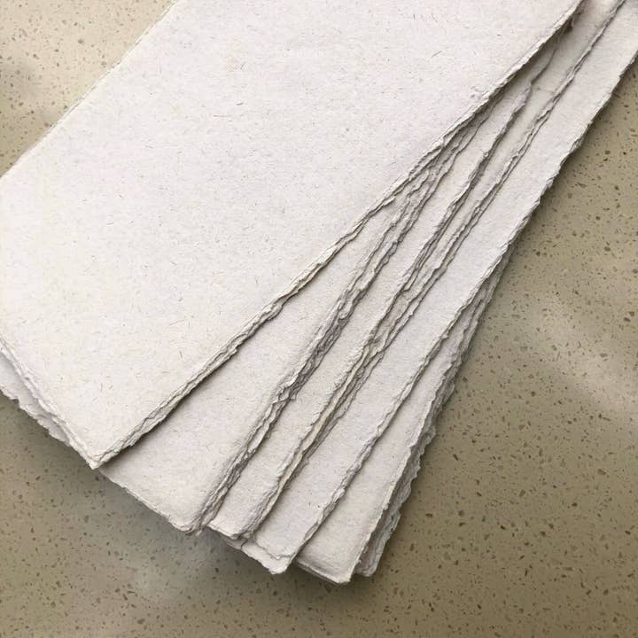 PARWANApaper - Wholesale Invitations - Menu Cards Deckled Edge Handmade Paper Cards2