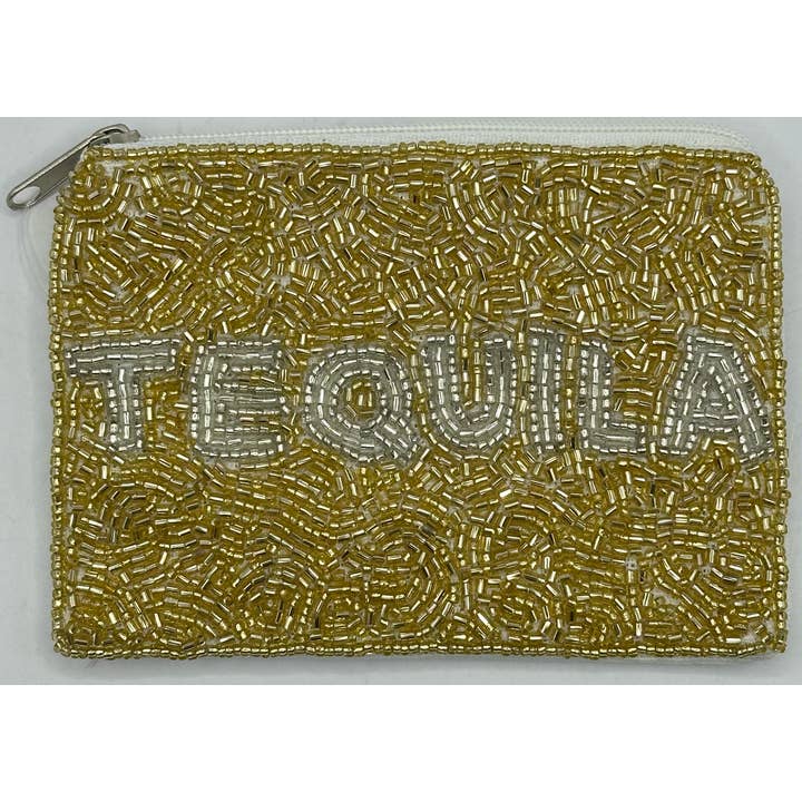 Pizzazz, Inc. - Wholesale Coin Purse - Women's - TEQUILA BEADED MINI POUCH