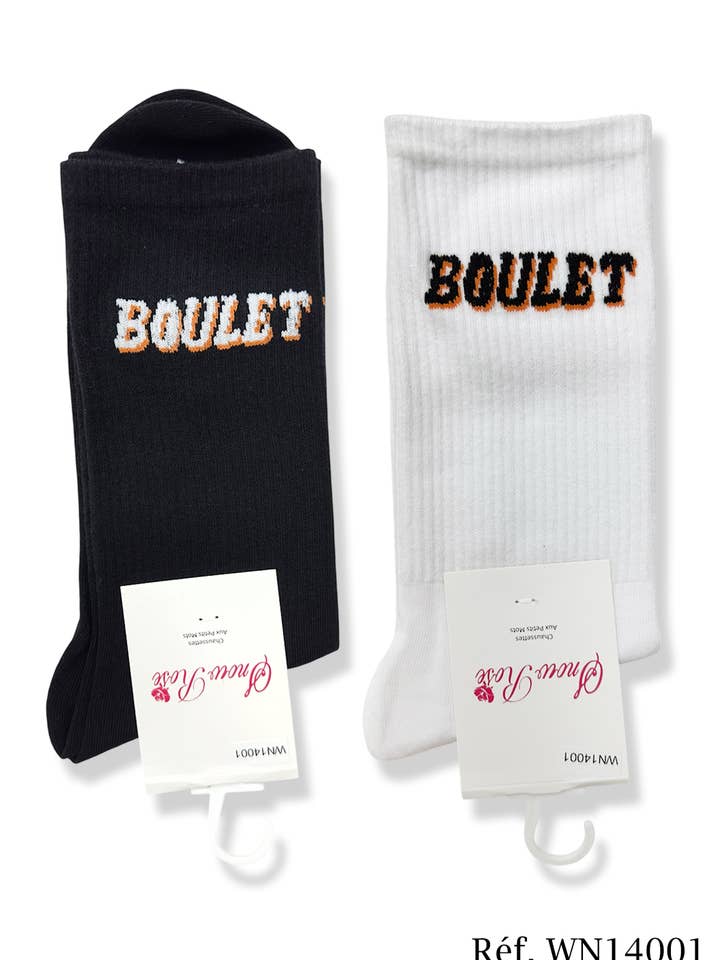 Herrstrumpor med budskap för wholesale av Belle Com'Elle