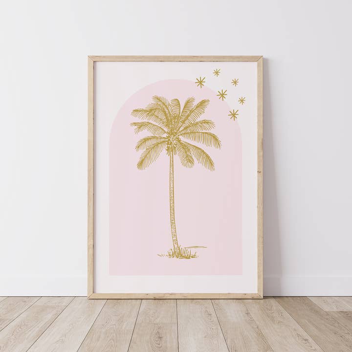 Palm Tree Print for wholesale by Chalk & Ivy Prints
