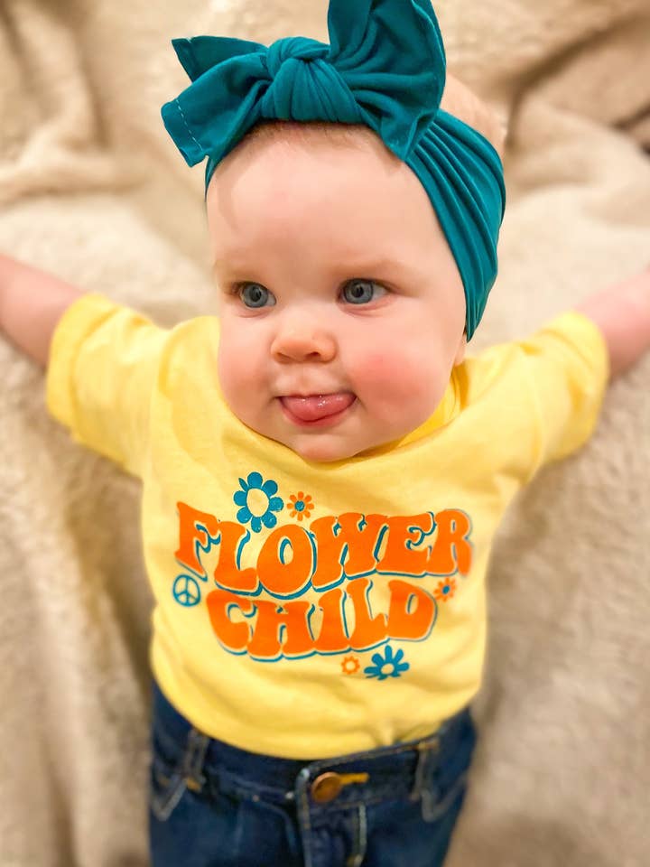 Criança flor por atacado de Wonder State Clothing Co.