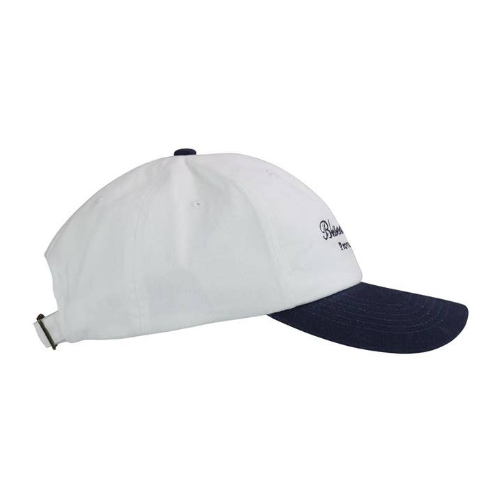 White Blue Kerusso Womens Cap Blessed Momma for wholesale on Faire4
