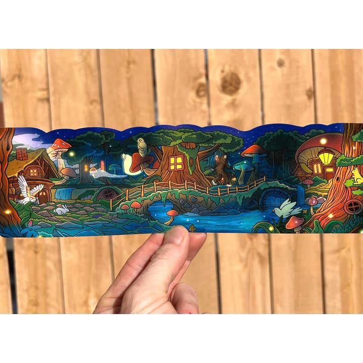 Sticker Art - Wholesale Sticker - Enchanted Forest Sticker Wrap - Dishwasher safe sticker