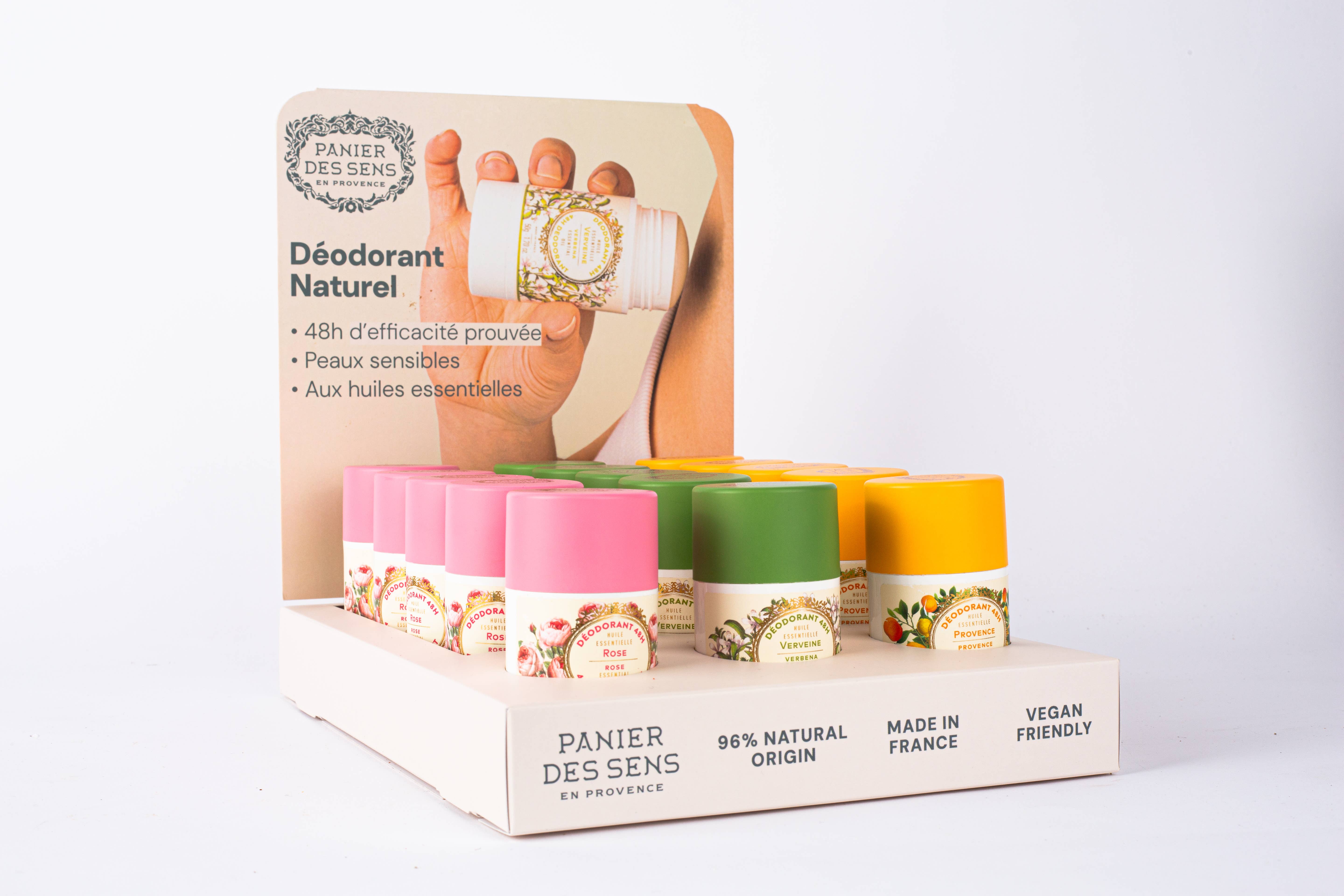Panier Des Sens - Wholesale Retailer Display - Beauty & Wellness - Deodorant Display1