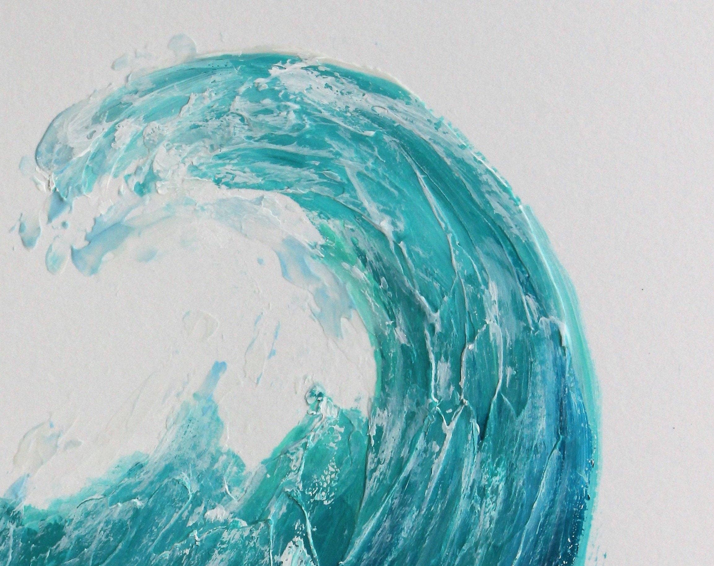 Kate Shore Fine Art - Wholesale Art Print - Coastal Art Print | Ocean Wave1