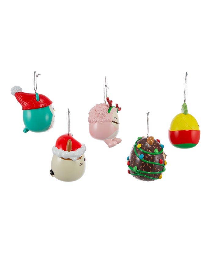 Kurt S. Adler, Inc. - Wholesale Ornament Set - Squishmallows® Blow Mold Ornaments, 5 Assorted1