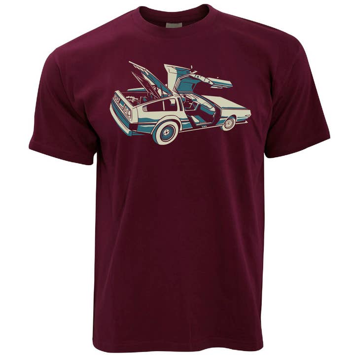 PIGMENTIFY - Vendita all'ingrosso Maglietta stampata - Unisex - Maglietta Delorean4
