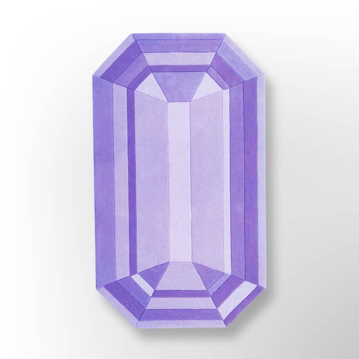 Amethyst-Flieder-Smaragd-Edelstein für den Großhandel von Wear The House