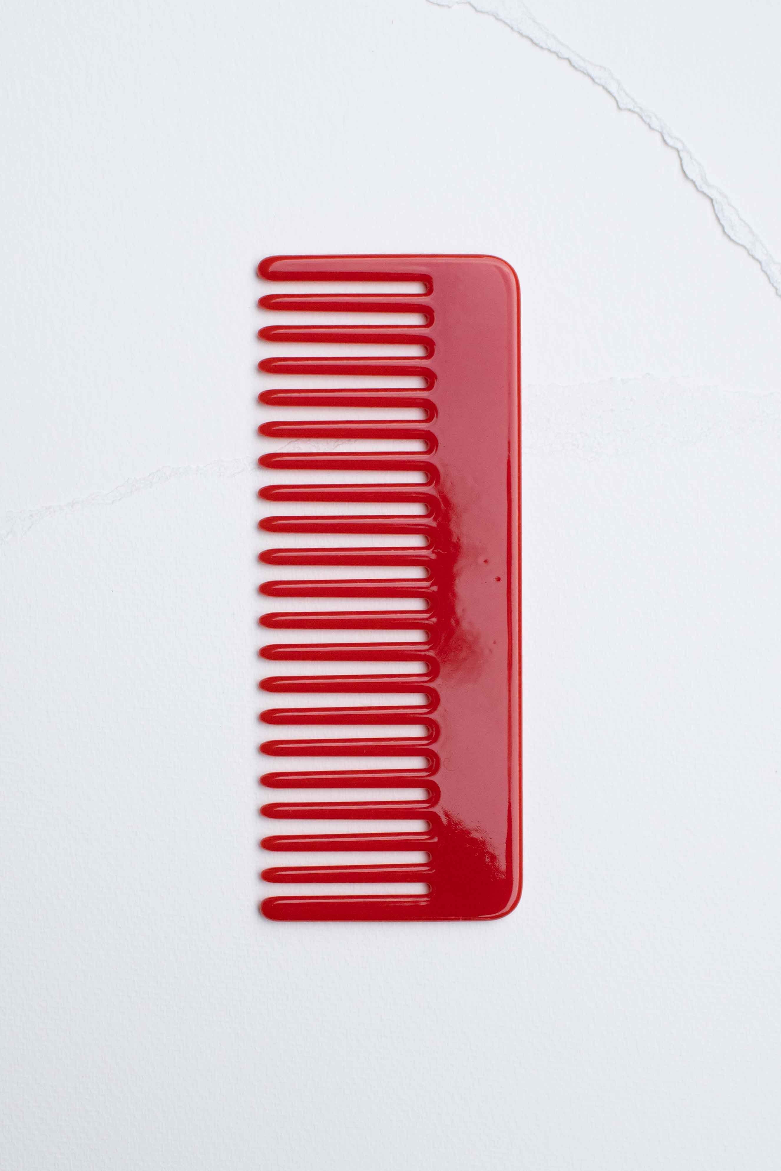 Tiepology - Wholesale Hair Brush/Comb - Eco Classic Rectangle Hair Comb19